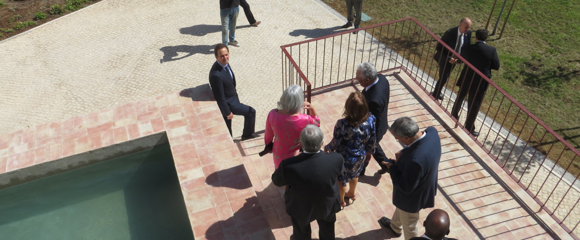 Os rostos da inauguração da nova sede