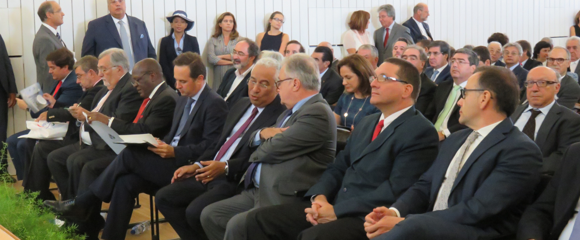 Os rostos da inauguração da nova sede