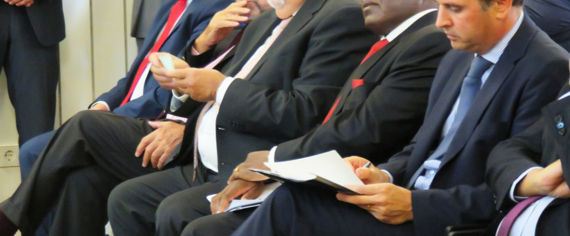 Os rostos da inauguração da nova sede