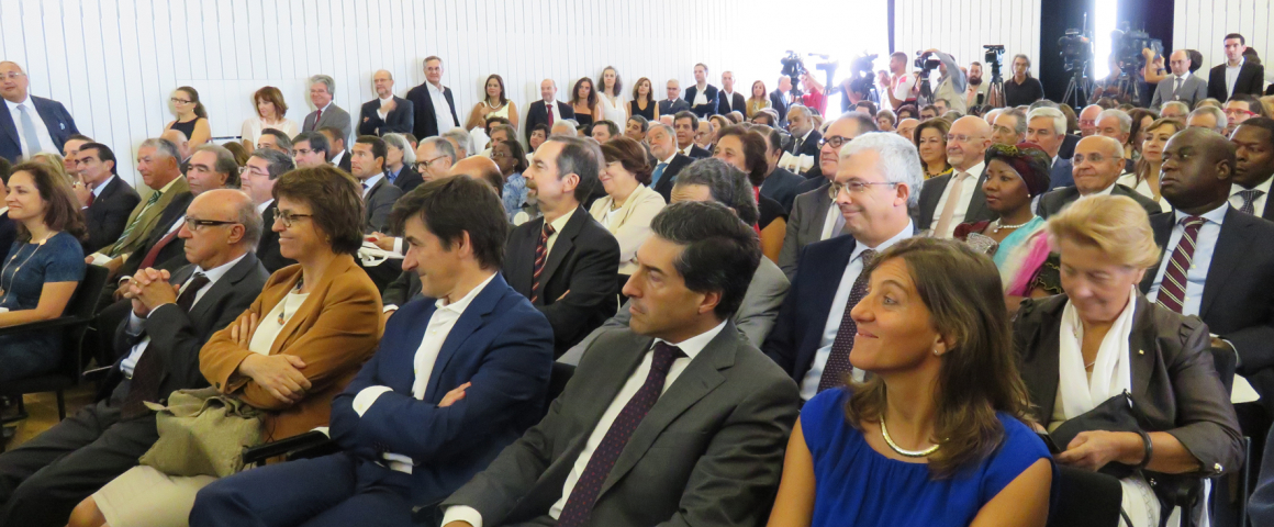 Os rostos da inauguração da nova sede