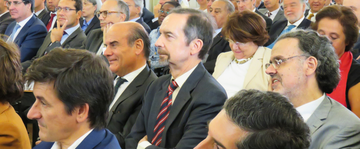 Os rostos da inauguração da nova sede