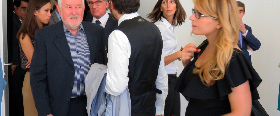 Os rostos da inauguração da nova sede