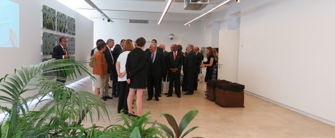 Os rostos da inauguração da nova sede