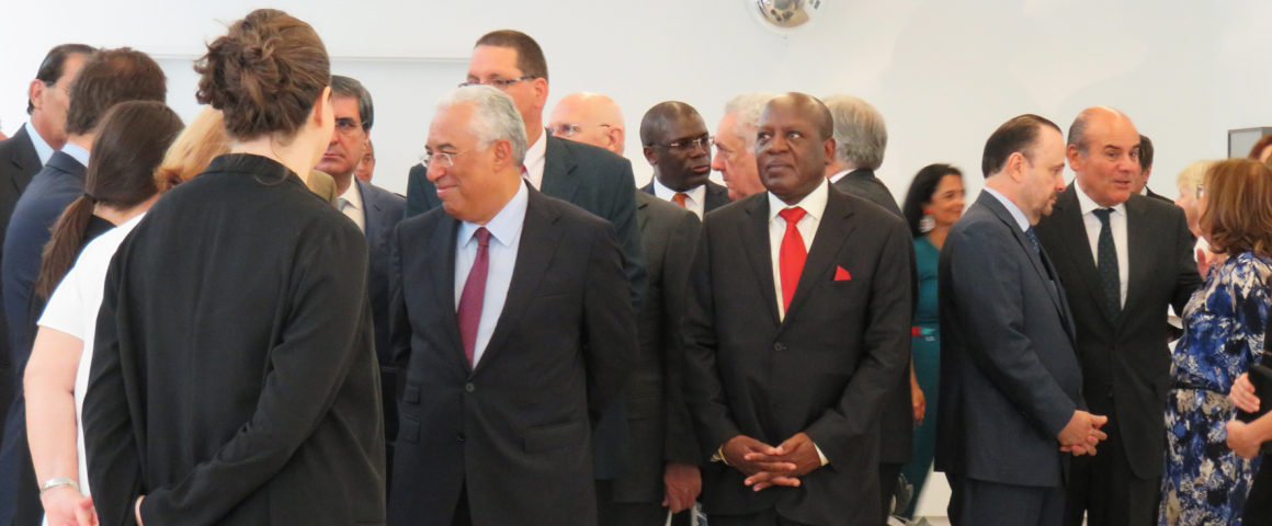 Os rostos da inauguração da nova sede