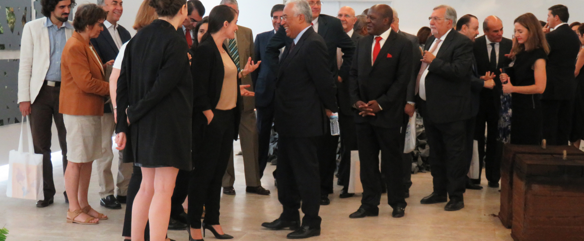 Os rostos da inauguração da nova sede