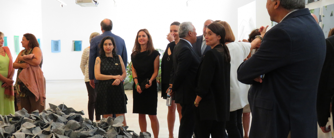 Os rostos da inauguração da nova sede