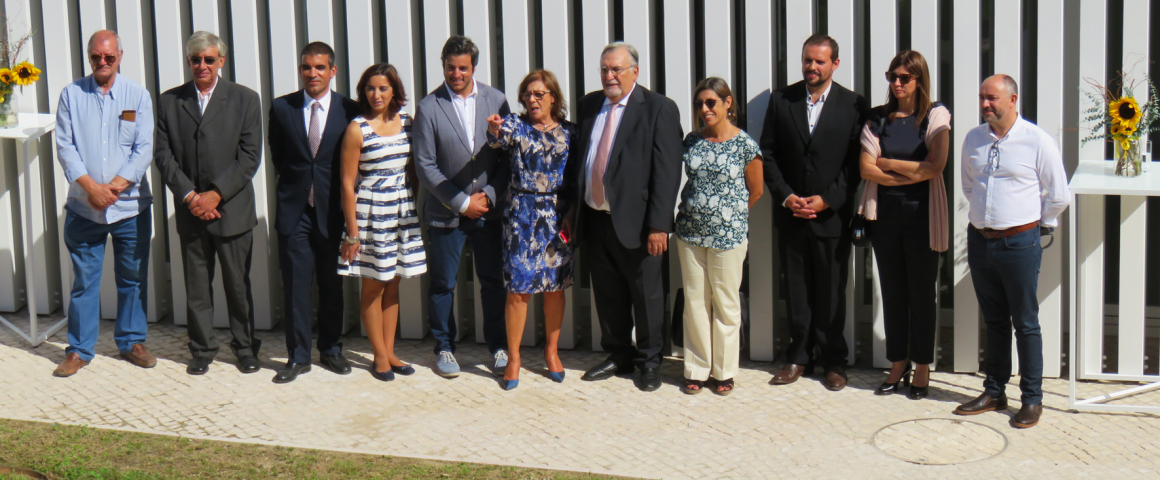 Os rostos da inauguração da nova sede