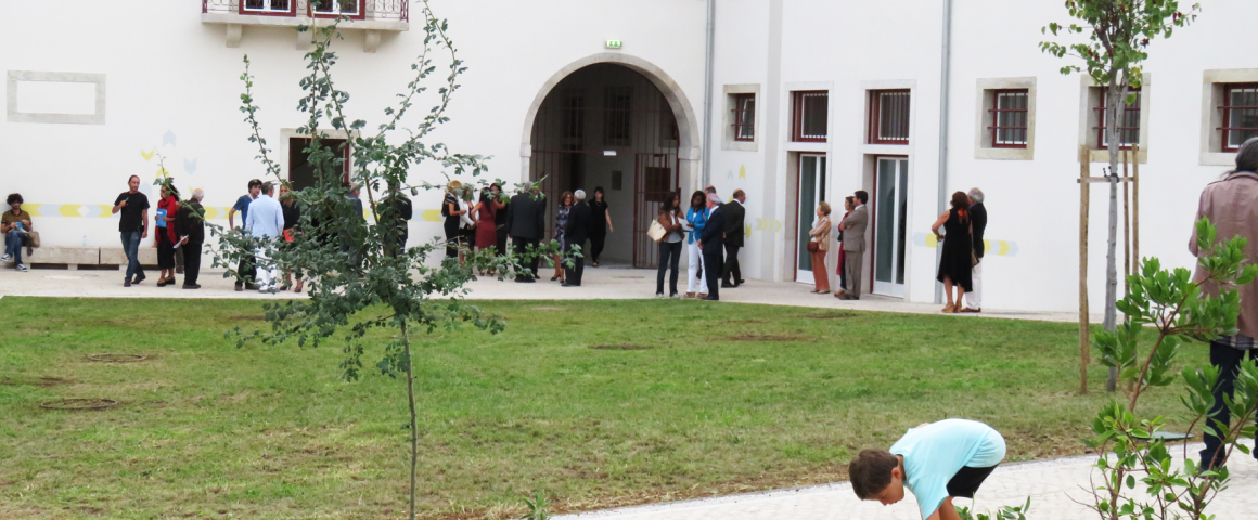 Os rostos da inauguração da nova sede