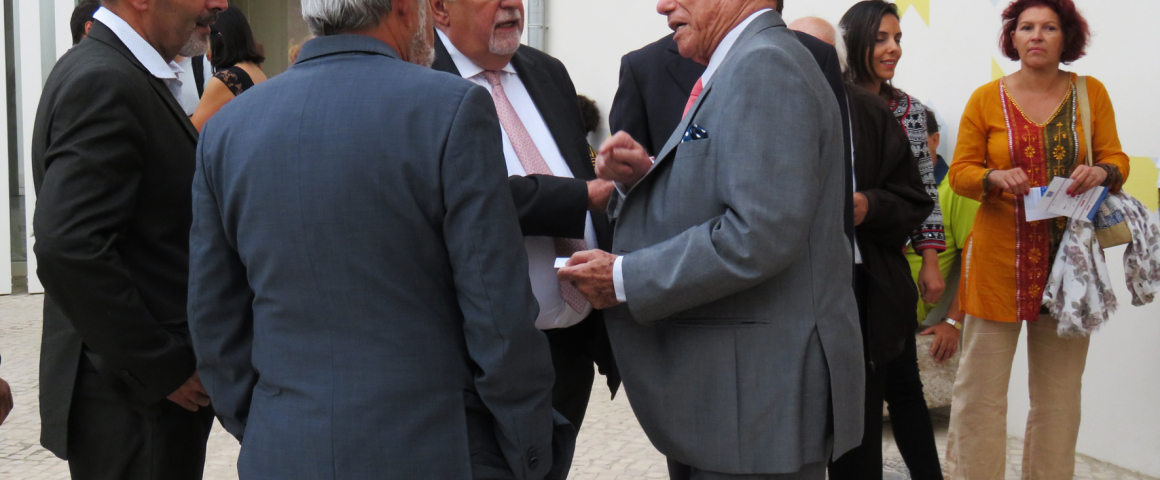 Os rostos da inauguração da nova sede
