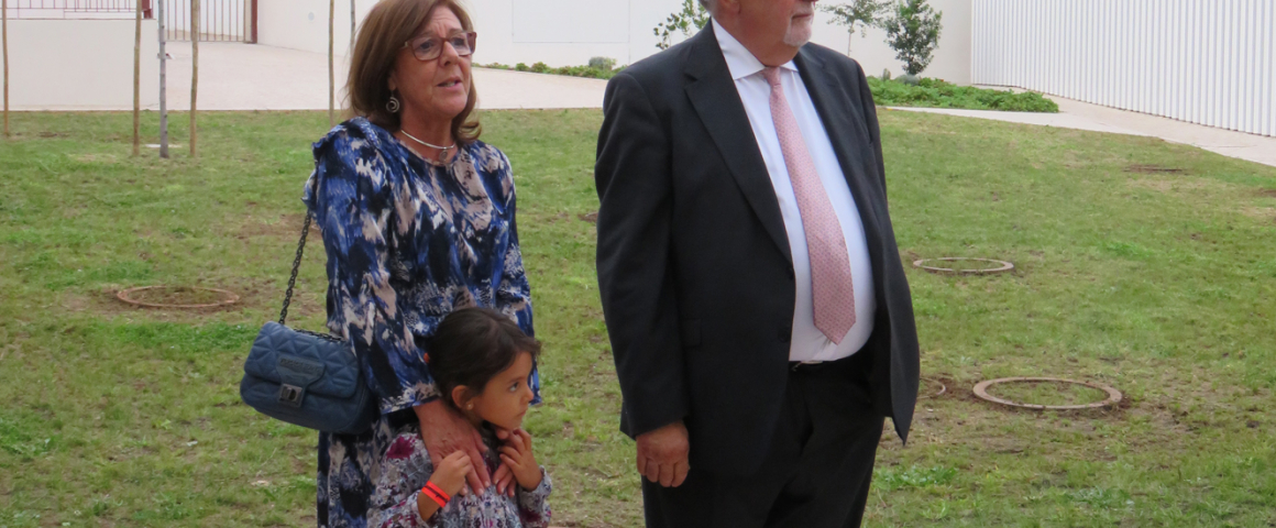 Os rostos da inauguração da nova sede