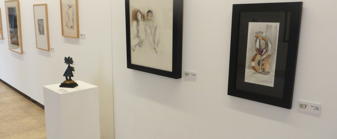 Exposição “Artistas Unidos contra a Fome” na UCCLA