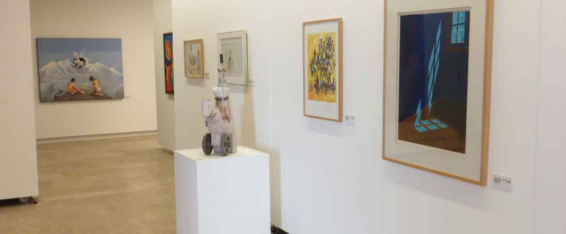 Exposição “Artistas Unidos contra a Fome” na UCCLA