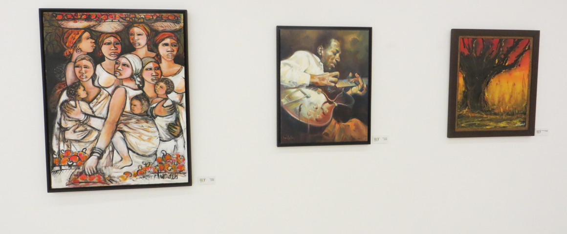 Exposição “Artistas Unidos contra a Fome” na UCCLA