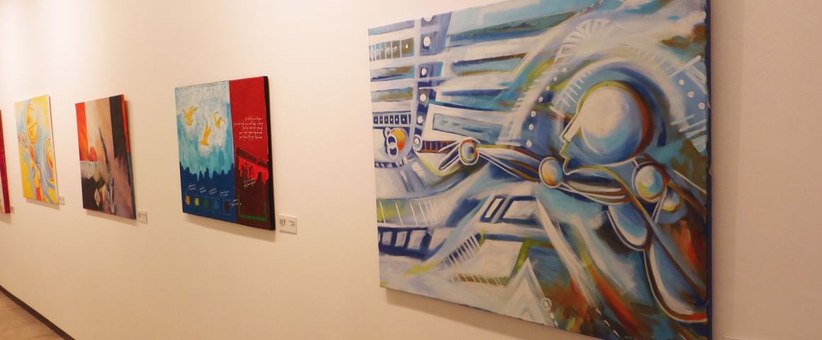 Exposição “Artistas Unidos contra a Fome” na UCCLA