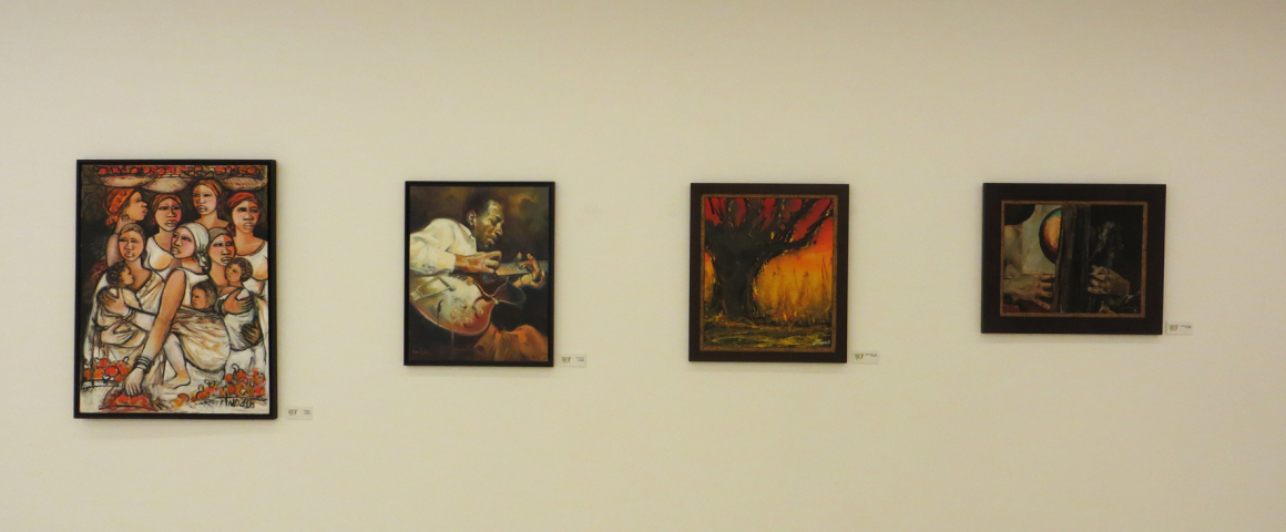 Exposição “Artistas Unidos contra a Fome” na UCCLA