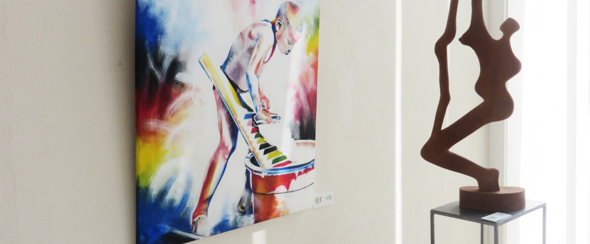 Exposição “Artistas Unidos contra a Fome” na UCCLA