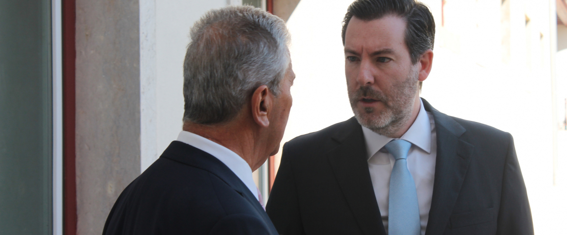 Os rostos da inauguração da nova sede