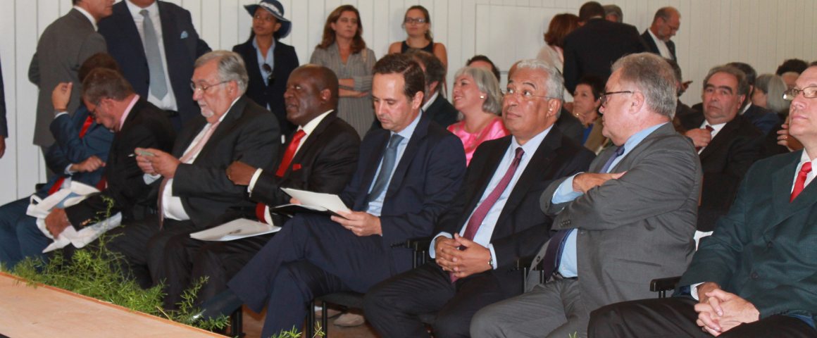 Os rostos da inauguração da nova sede