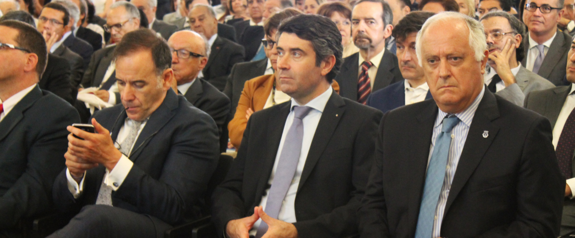 Os rostos da inauguração da nova sede