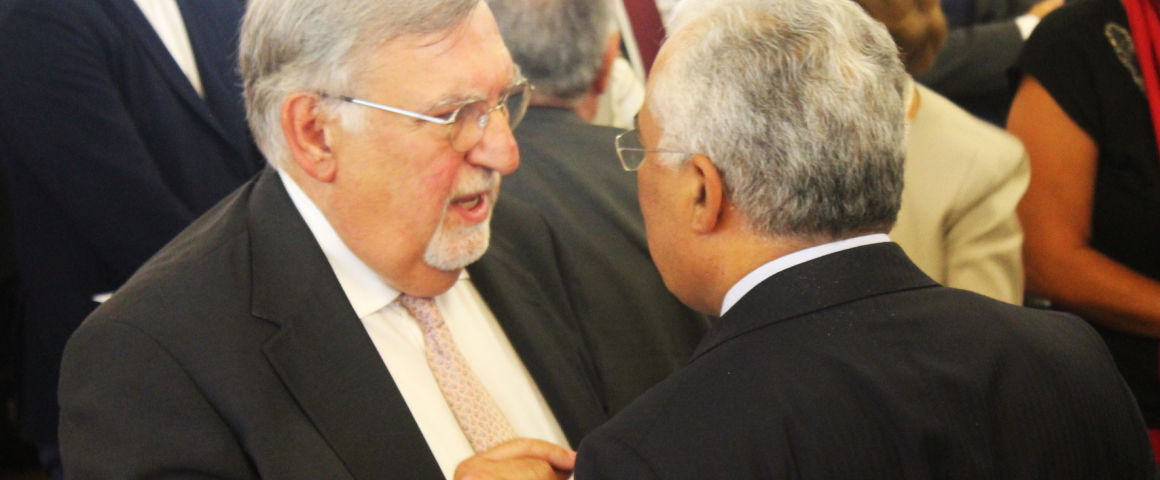 Os rostos da inauguração da nova sede