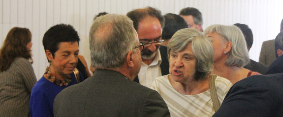 Os rostos da inauguração da nova sede