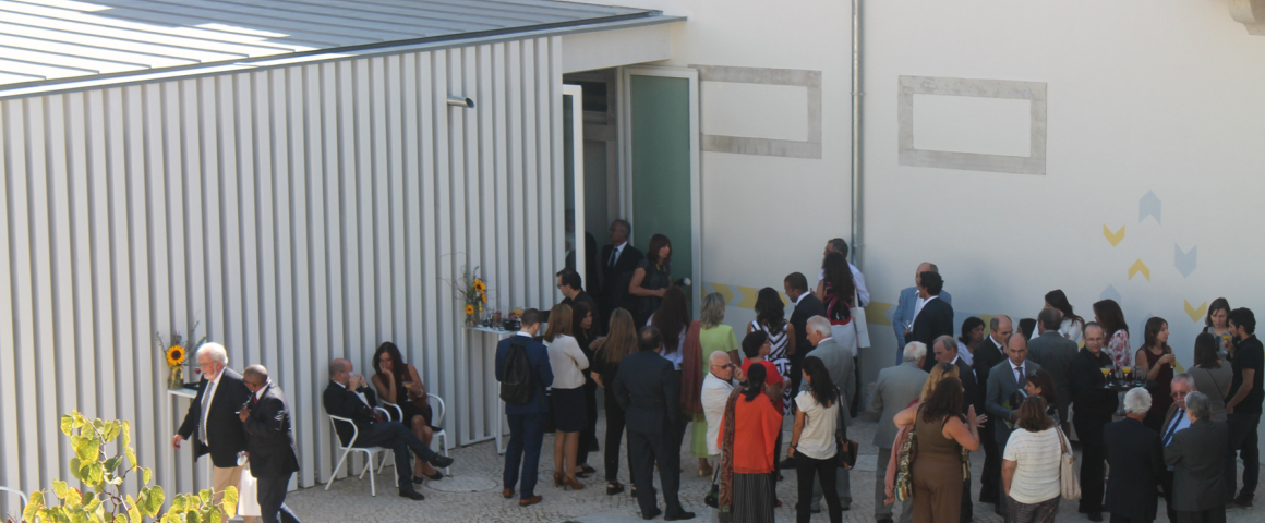 Os rostos da inauguração da nova sede
