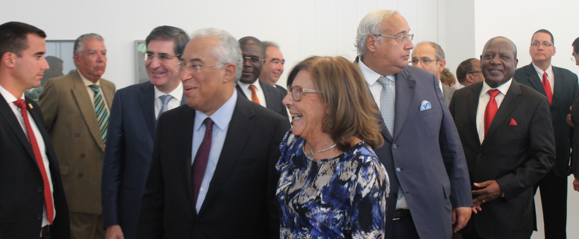 Os rostos da inauguração da nova sede