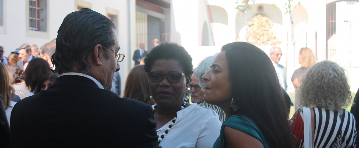 Os rostos da inauguração da nova sede
