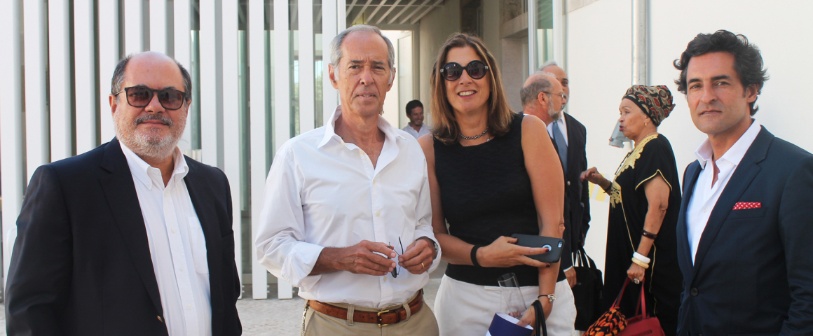 Os rostos da inauguração da nova sede