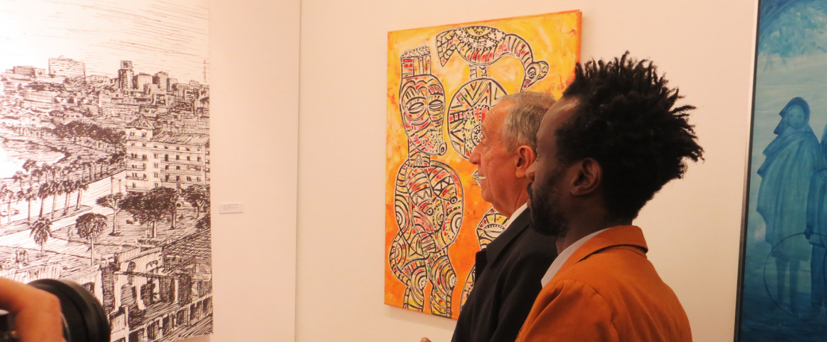 Inauguração da &quot;Artes Mirabilis - Coletiva de Artistas Plásticos Angolanos&quot;