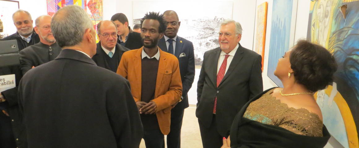 Inauguração da &quot;Artes Mirabilis - Coletiva de Artistas Plásticos Angolanos&quot;