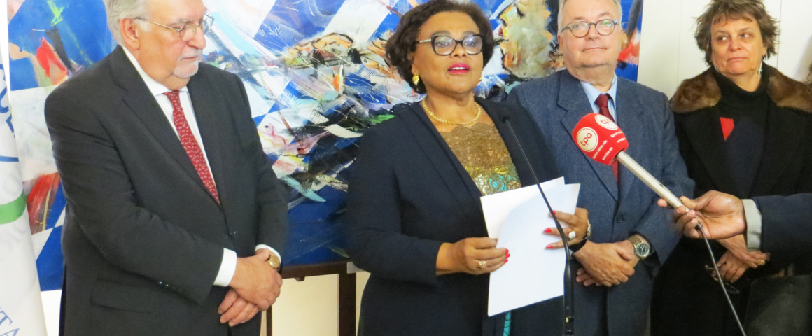 Inauguração da &quot;Artes Mirabilis - Coletiva de Artistas Plásticos Angolanos&quot;