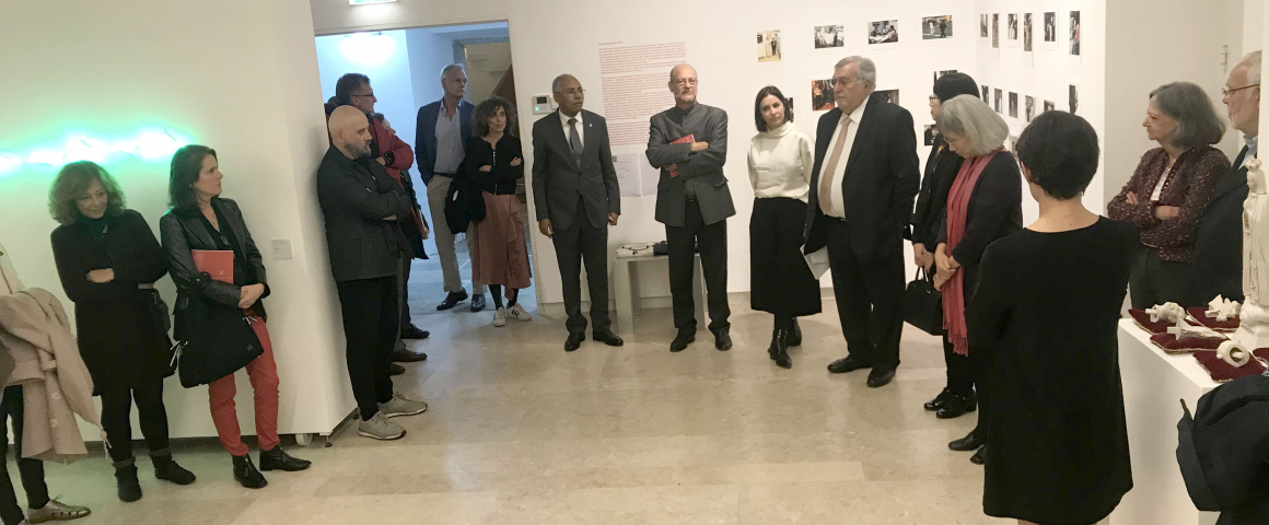 Inauguração da exposição "O Fio Invisível"