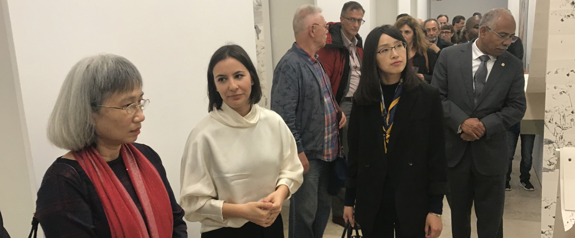 Inauguração da exposição "O Fio Invisível"