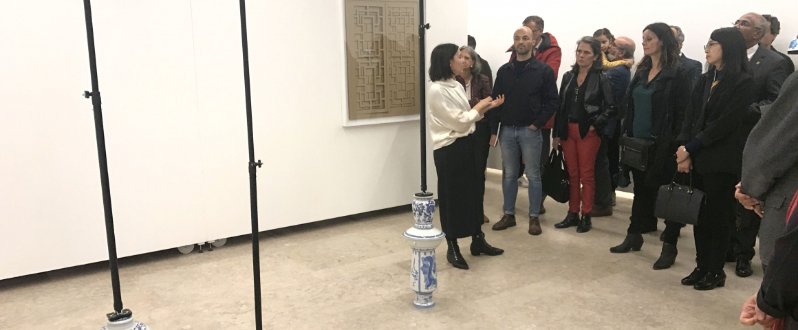 Inauguração da exposição "O Fio Invisível"