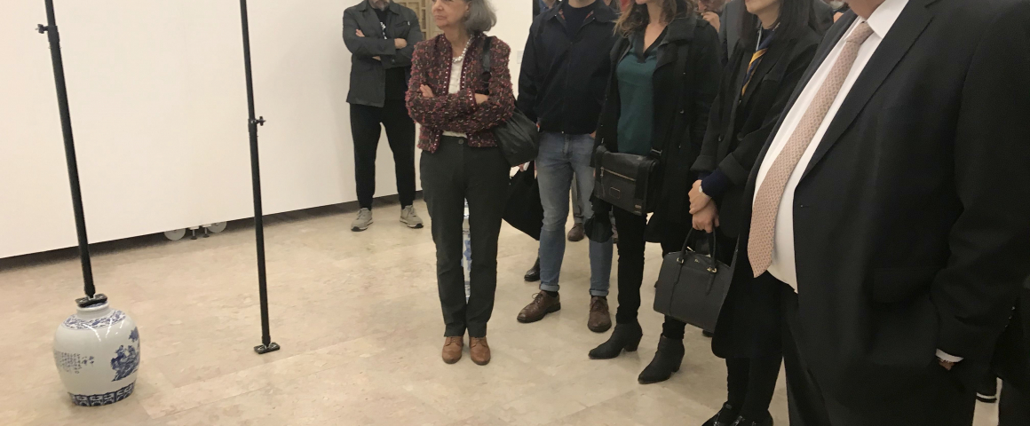 Inauguração da exposição "O Fio Invisível"