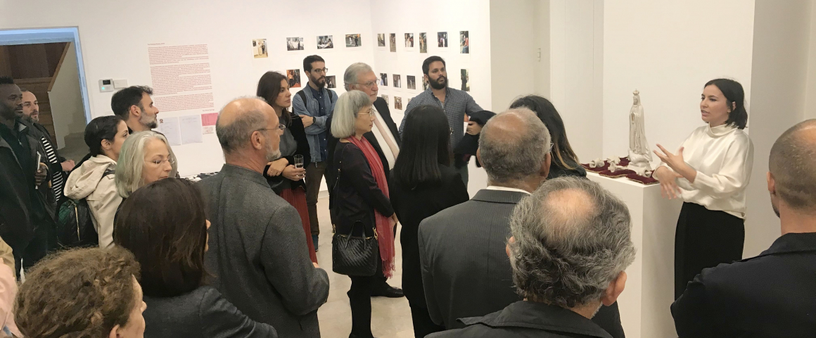 Inauguração da exposição "O Fio Invisível"