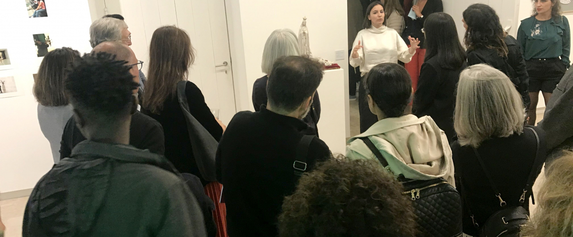 Inauguração da exposição "O Fio Invisível"