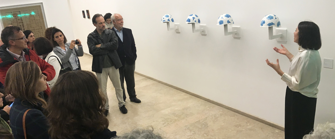 Inauguração da exposição "O Fio Invisível"