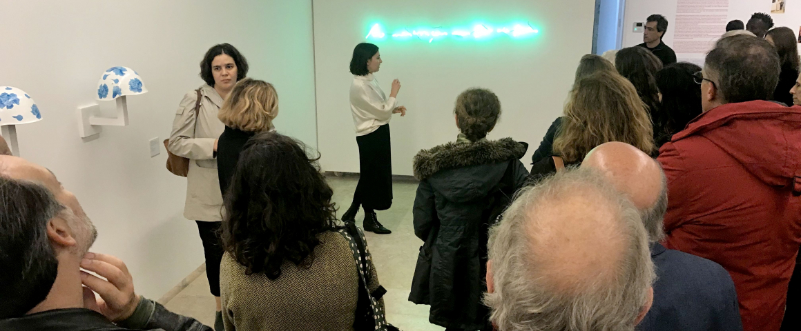 Inauguração da exposição "O Fio Invisível"