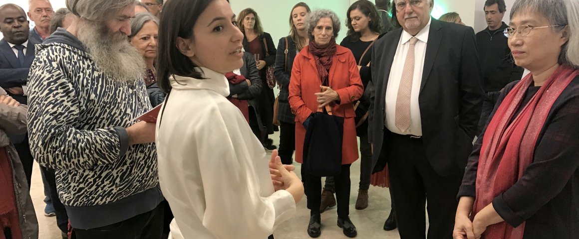 Inauguração da exposição "O Fio Invisível"