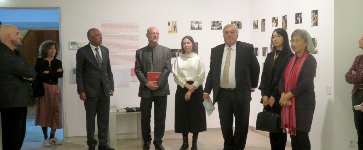 Inauguração da exposição "O Fio Invisível"