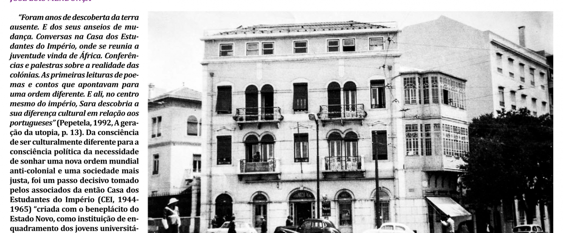 Casa dos Estudantes do Império | 1944-1965 - A permanente Utopia da solidariedade