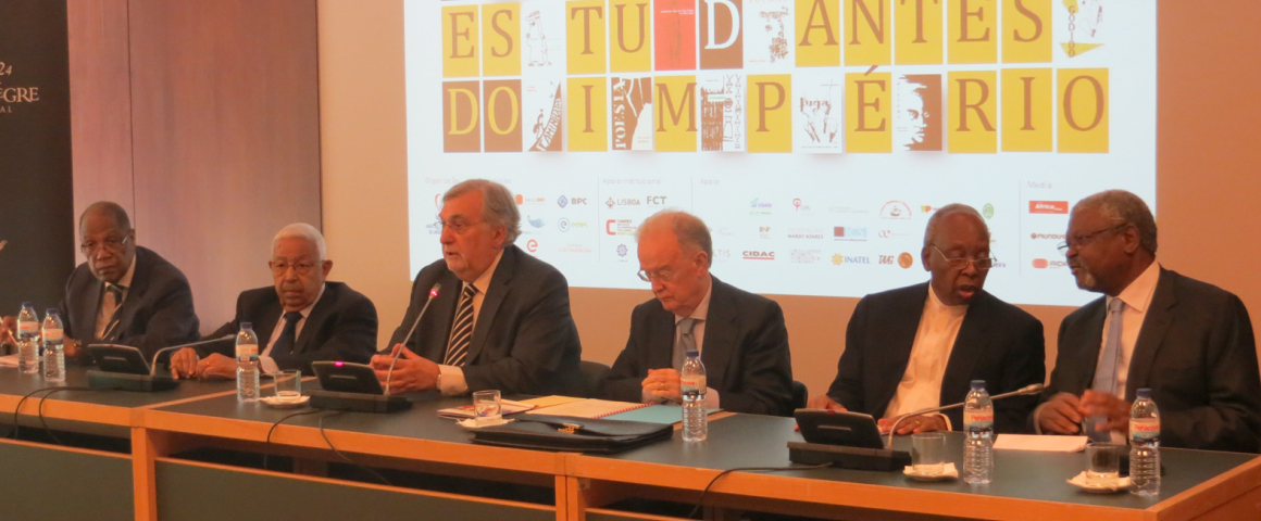 Conferência de imprensa sobre a importância da Casa dos Estudantes do Império