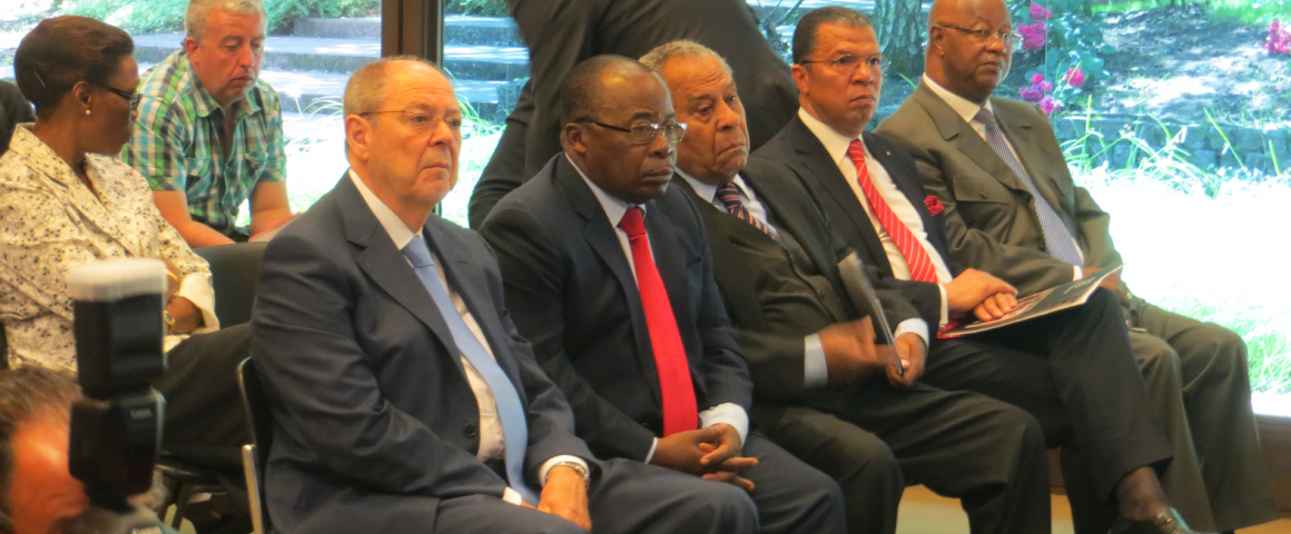 Conferência de imprensa sobre a importância da Casa dos Estudantes do Império