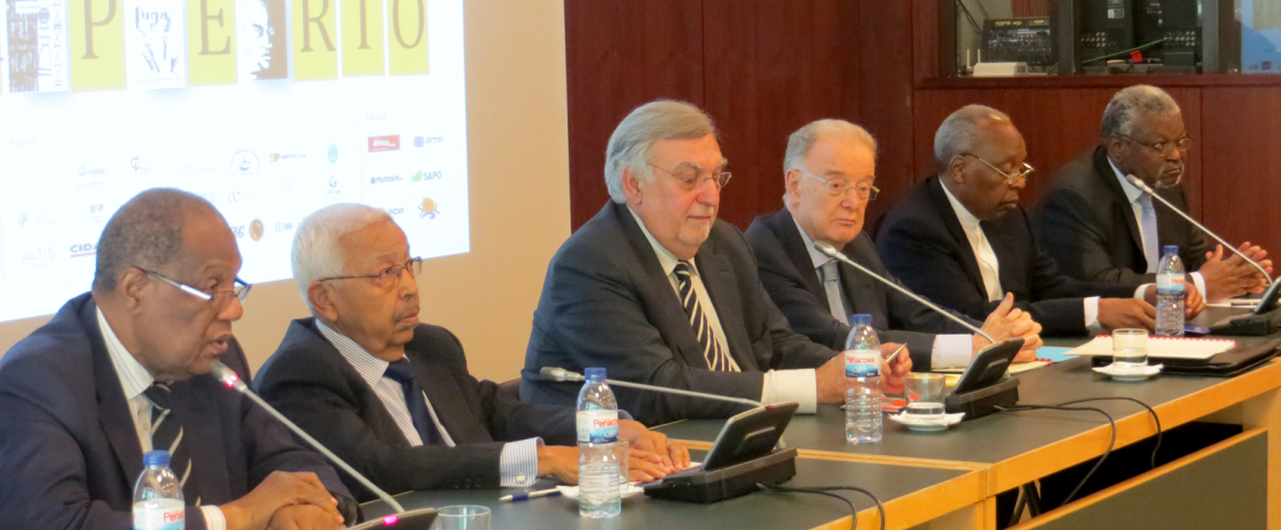 Conferência de imprensa sobre a importância da Casa dos Estudantes do Império