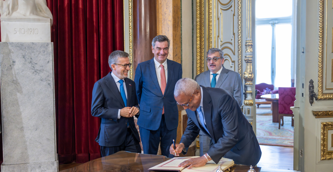 Presidente da República de Cabo Verde recebido na Câmara Municipal de Lisboa