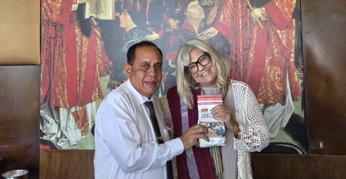 Encontro com o Ministro da Administração Estatal de Timor-Leste