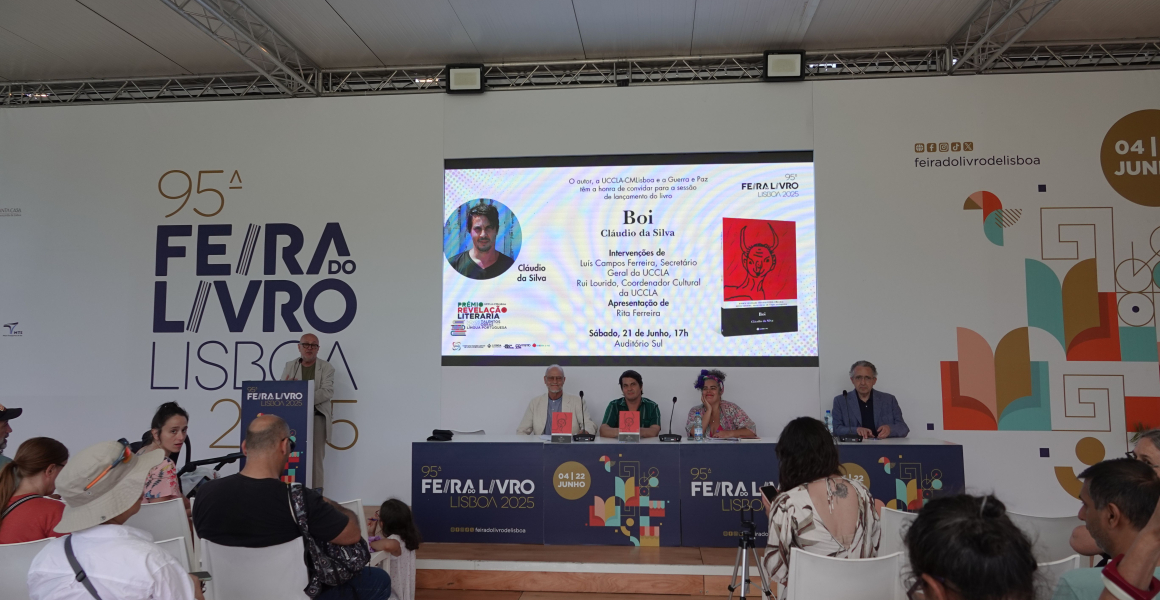 Lançamento do livro “Boi” na Feira do Livro