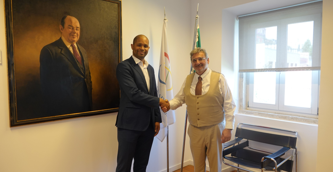 Reunião com o Presidente do Governo Regional do Príncipe
